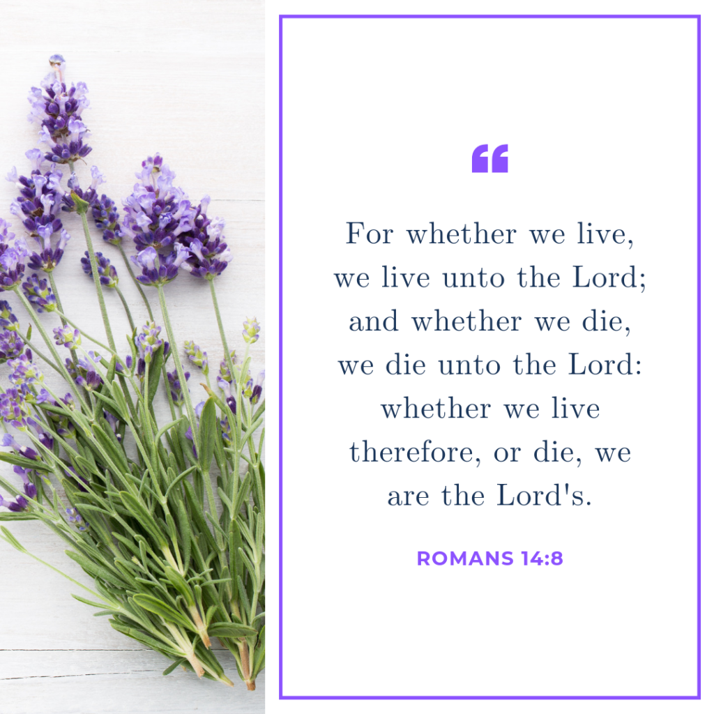 Romans 14:8